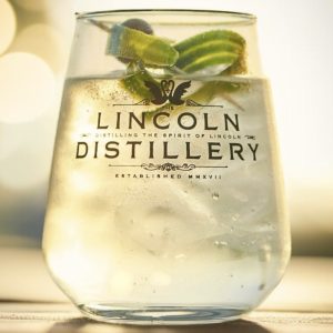 Lincoln Distillery Stylish Glass Tumbler 16oz